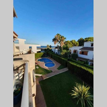 Neu Renoviertes Strandappartment Mit Meerblick 阿尔考斯布里 外观 照片