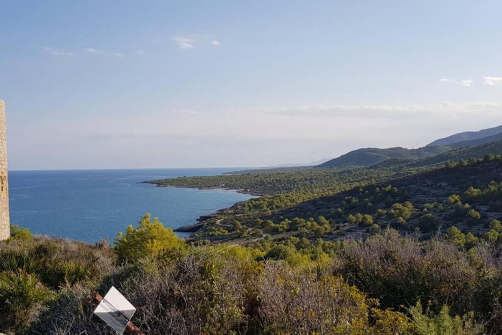 Neu Renoviertes Strandappartment Mit Meerblick 阿尔考斯布里 外观 照片