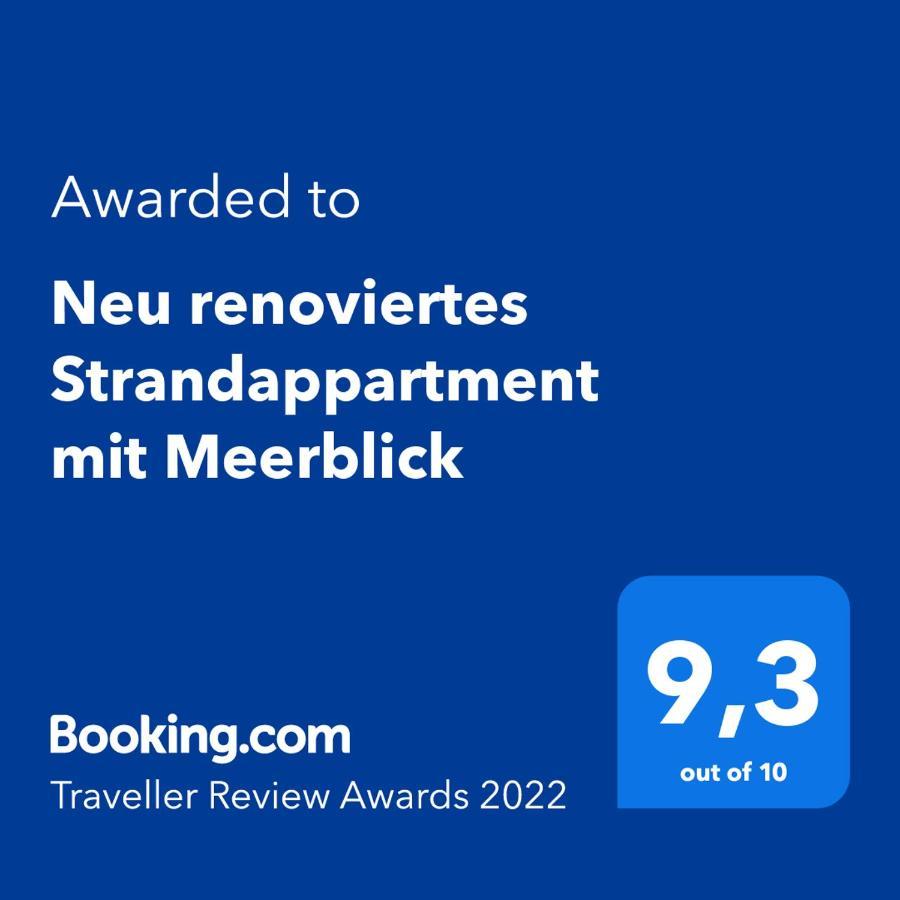 Neu Renoviertes Strandappartment Mit Meerblick 阿尔考斯布里 外观 照片